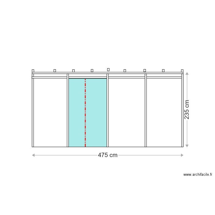 local face. Plan de 0 pièce et 0 m2