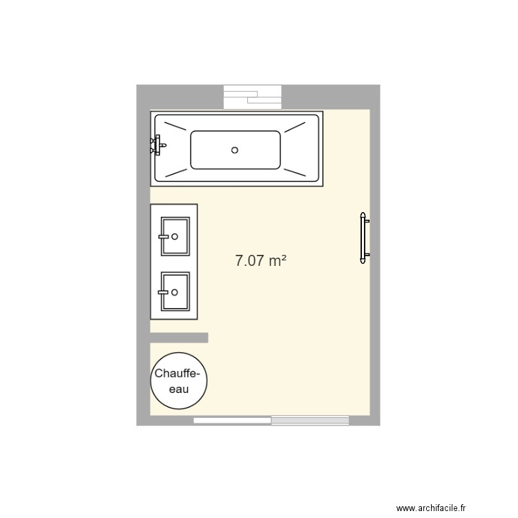 salle de bain 6. Plan de 0 pièce et 0 m2