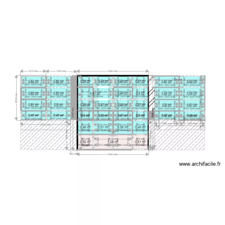 mairie vendemian. Plan de 