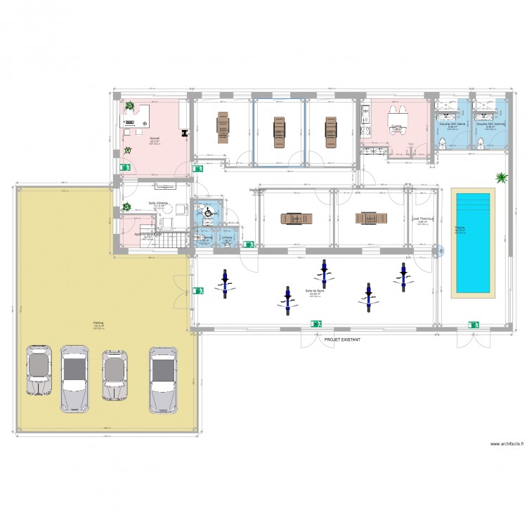 Manu projet existant 4. Plan de 0 pièce et 0 m2