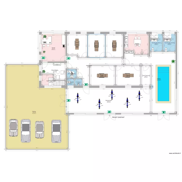 Manu projet existant 4. Plan de 