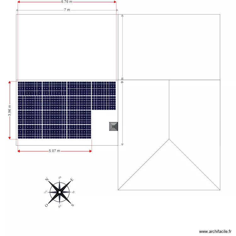 Maison BERTHON. Plan de 