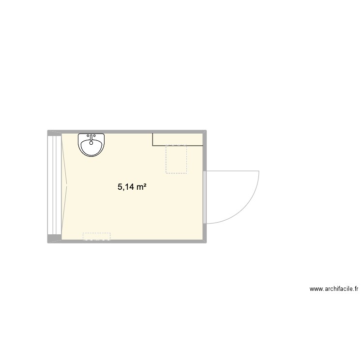Wc femme. Plan de 0 pièce et 0 m2