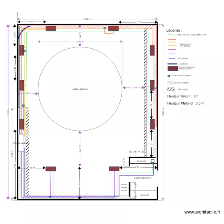 studio aramis ligne mur. Plan de studio aramis ligne mur. Plan de