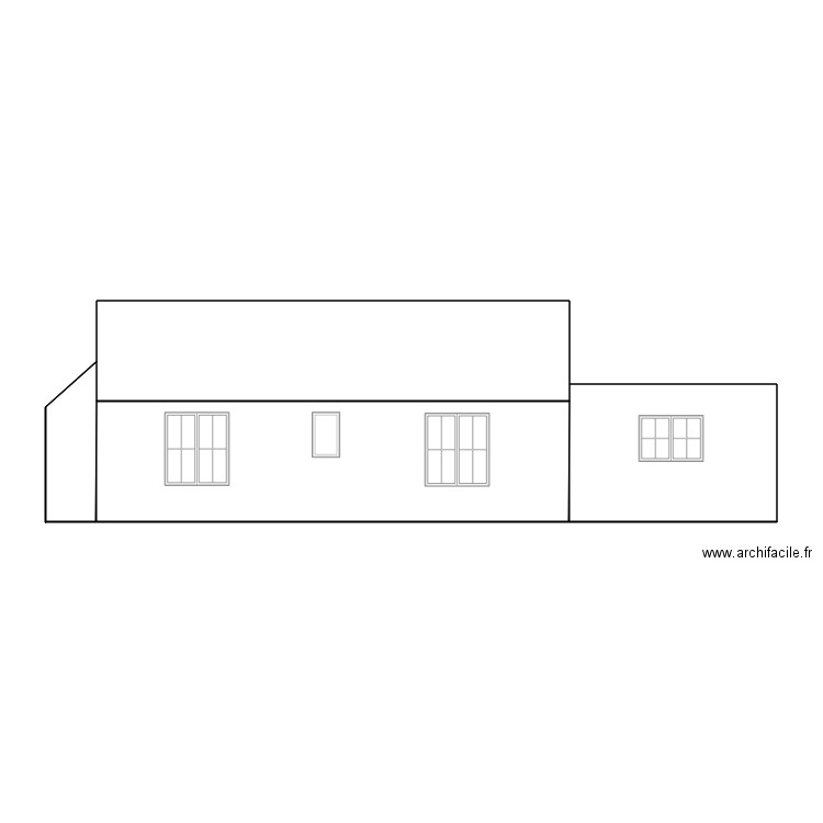 Extension 12. Plan de 4 pièces et 66 m2