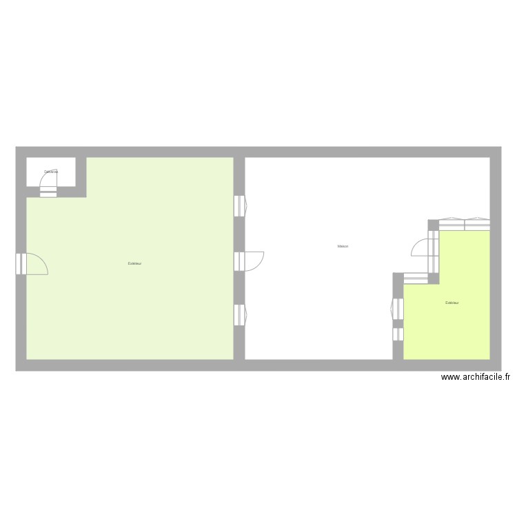 BARASCUD TERRAIN. Plan de 4 pièces et 194 m2