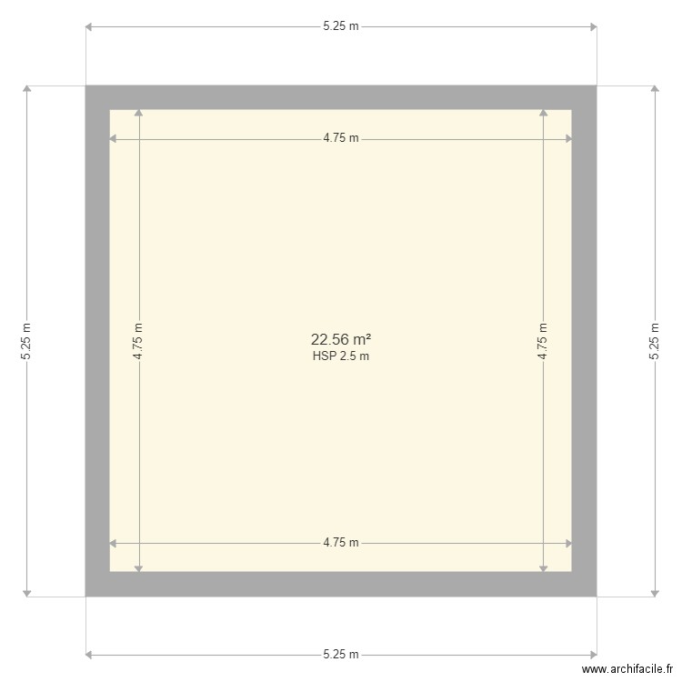 BUREAU 1. Plan de 0 pièce et 0 m2