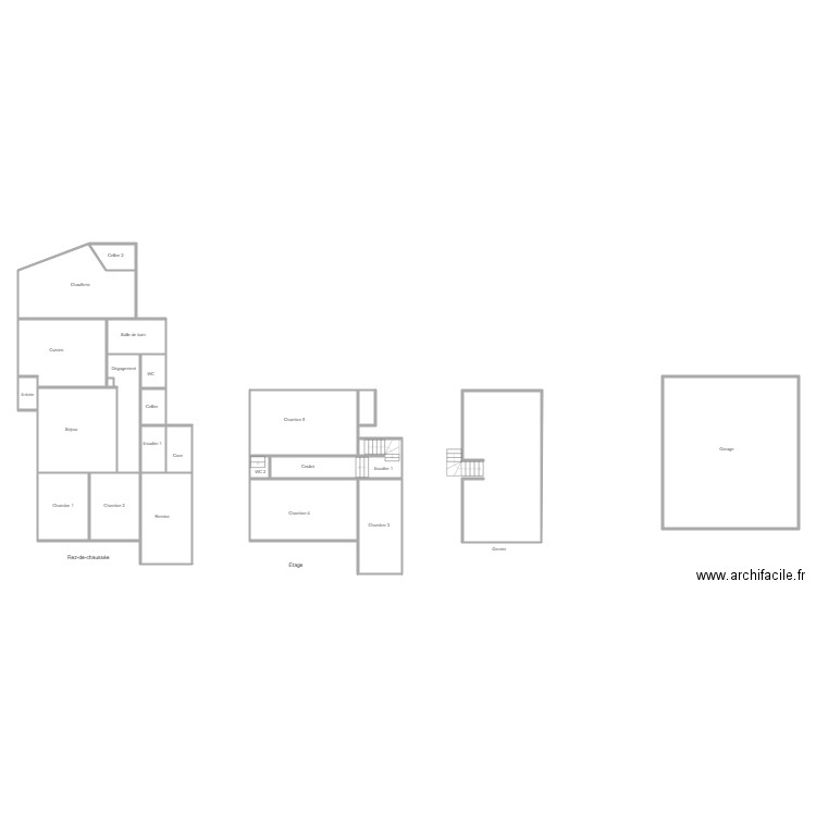 Leroux Warnécourt. Plan de 0 pièce et 0 m2