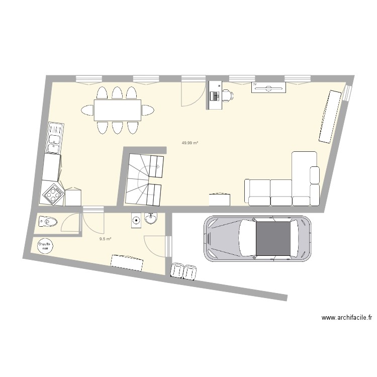 st python 4. Plan de 0 pièce et 0 m2