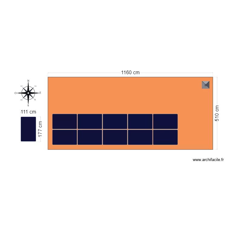 CALEPINAGE M.BODEAU2. Plan de 