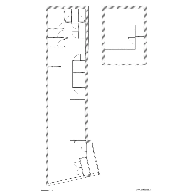A.H.P. CONCEPT LA ROCHE. Plan de 