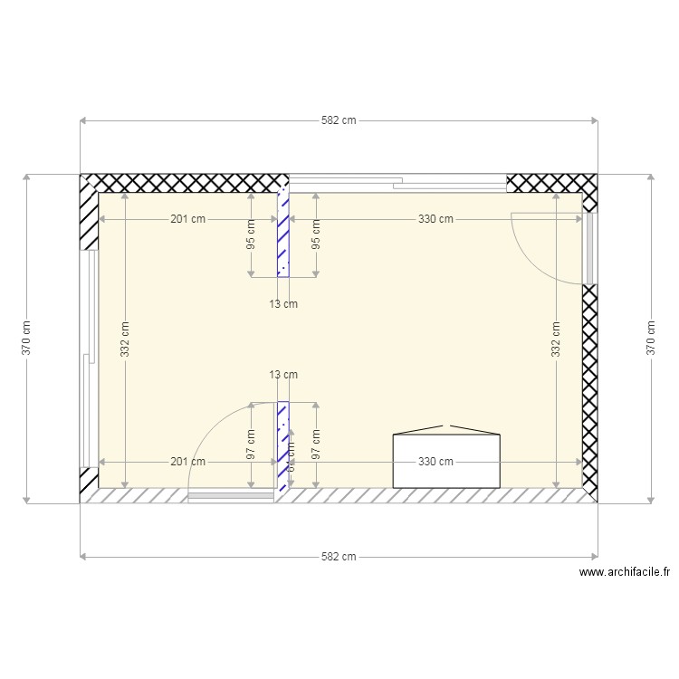 CUISINE NGOUEDI VIDE. Plan de 0 pièce et 0 m2