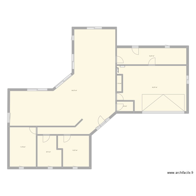 Cedric maison aire. Plan de 0 pièce et 0 m2