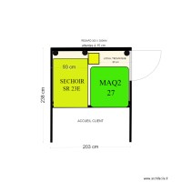 SCHEMA IMPLANTATION KIOSQUE 2 MACHINES