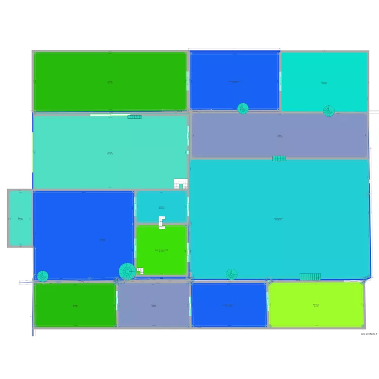 maison de Lyna. Plan de 