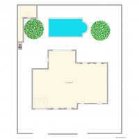 implantation piscine 7mt 3mt