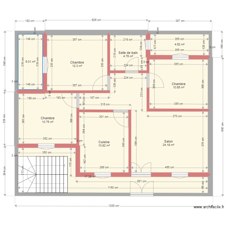 mAHER1. Plan de 0 pièce et 0 m2