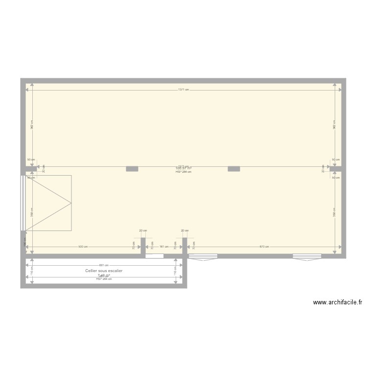 PROJET THOS BELAUD. Plan de 0 pièce et 0 m2