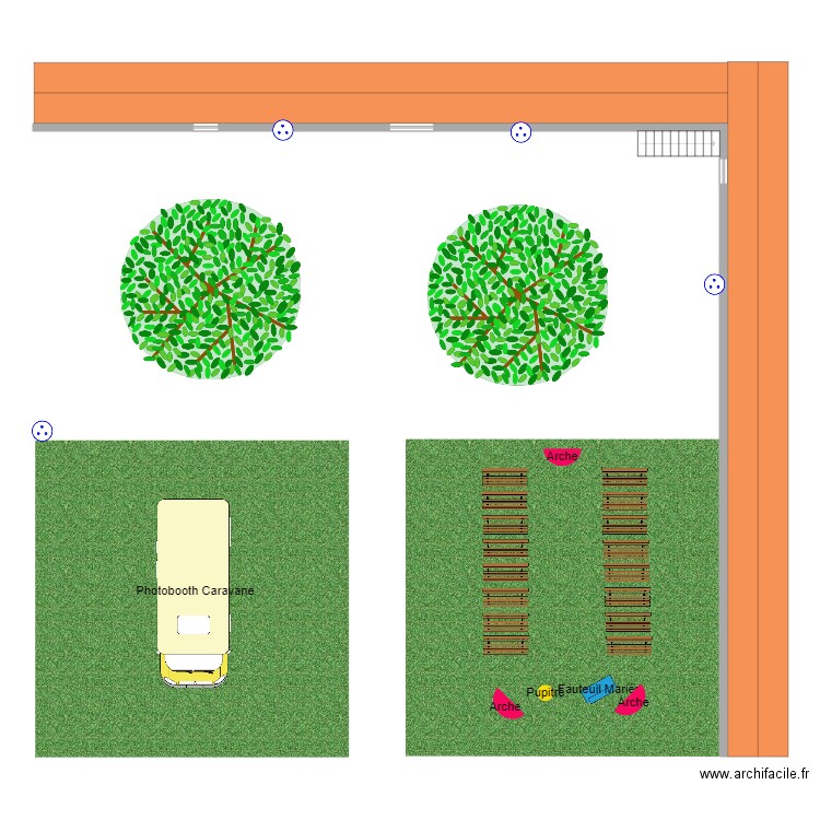 Plan cour 2. Plan de 0 pièce et 0 m2