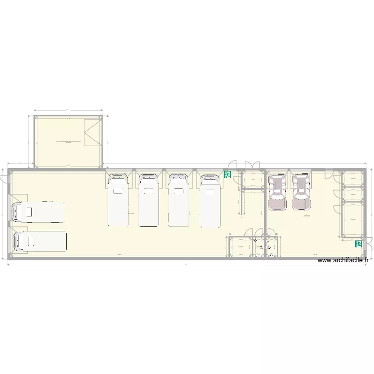 ATELIER-12. Plan de 