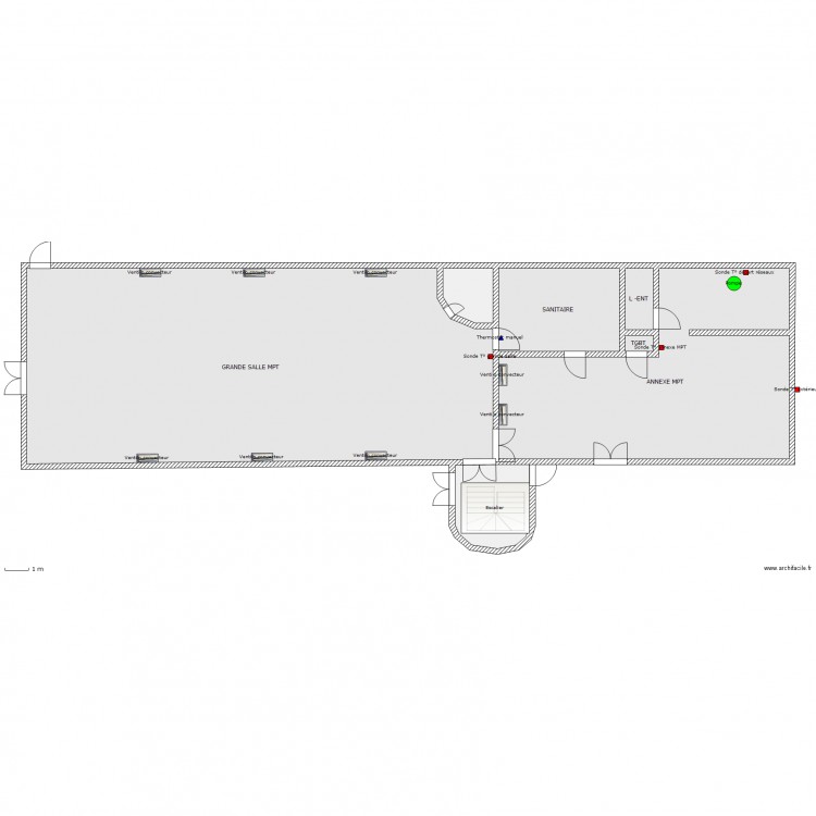 MPT - 4 TOURS. Plan de 0 pièce et 0 m2