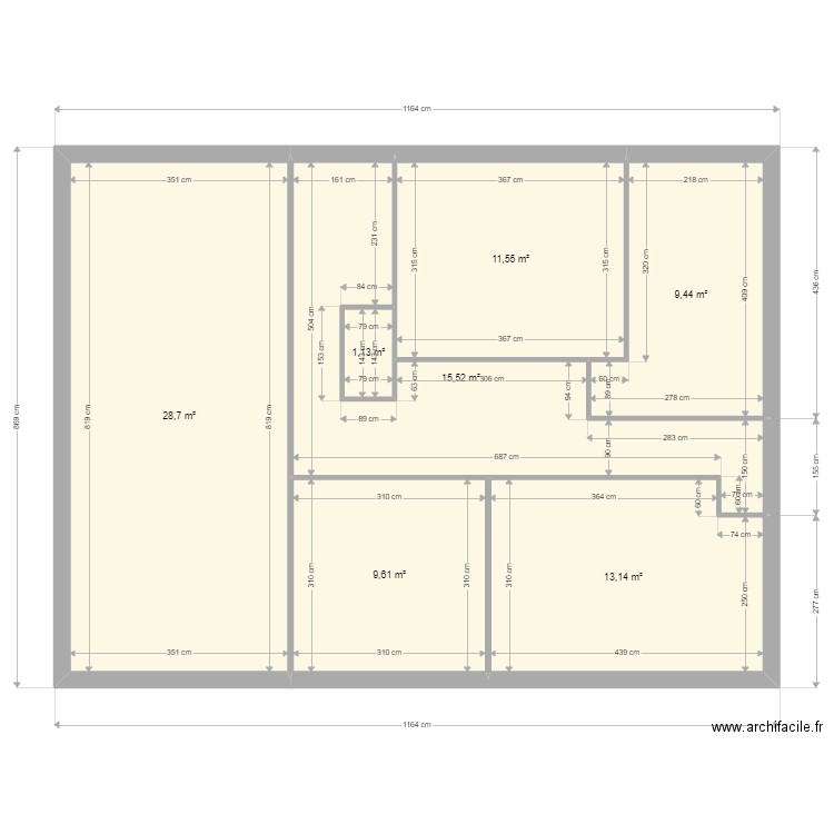 Cugnaux. Plan de 0 pièce et 0 m2