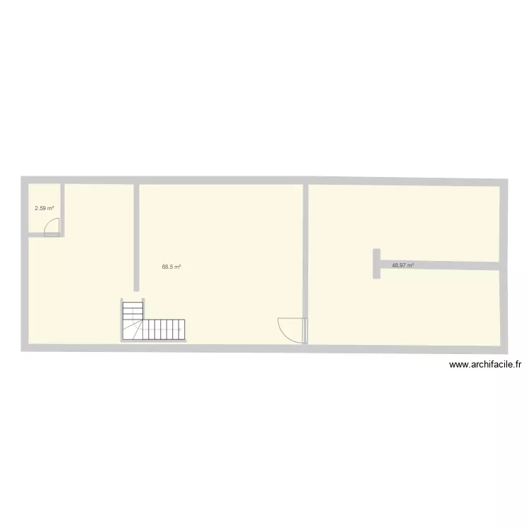 Plan seillier sous sol. Plan de 