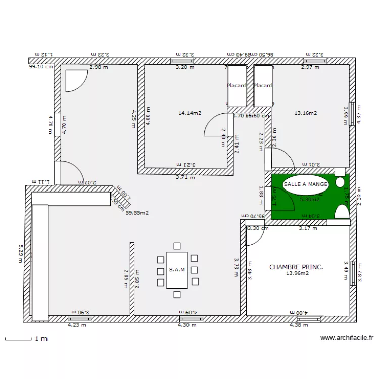 KAY PAM ( Le mon chez moi). Plan de 