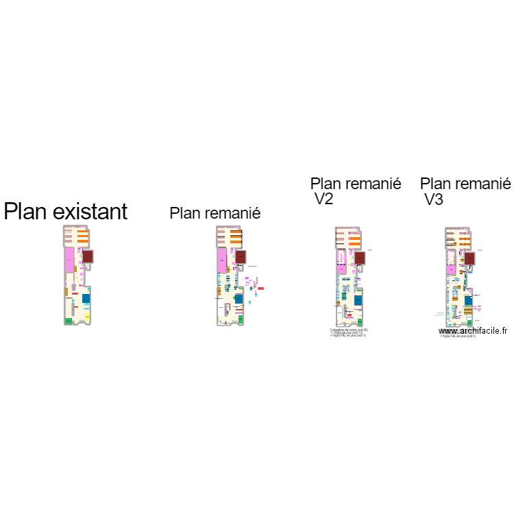 Lille 2 . Plan de 24 pièces et 961 m2