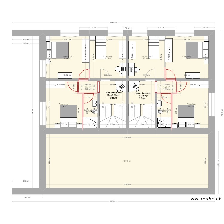 20240410 Projet Rénovation Sud Mury Modif Maçonnerie. Plan de 0 pièce et 0 m2