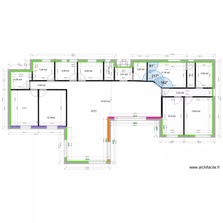 Plan  Solliec et Bazin du 04/05/22. Plan de 