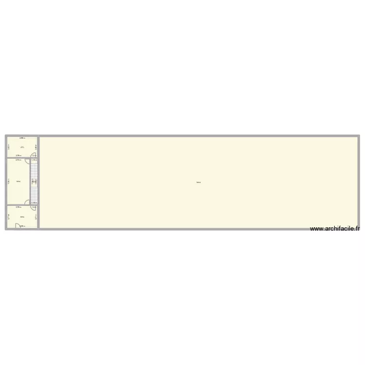 SCI DE LA HUMERE. Plan de 5 et 839 m² SCI DE LA HUMERE. Plan de 5 et 839 m²