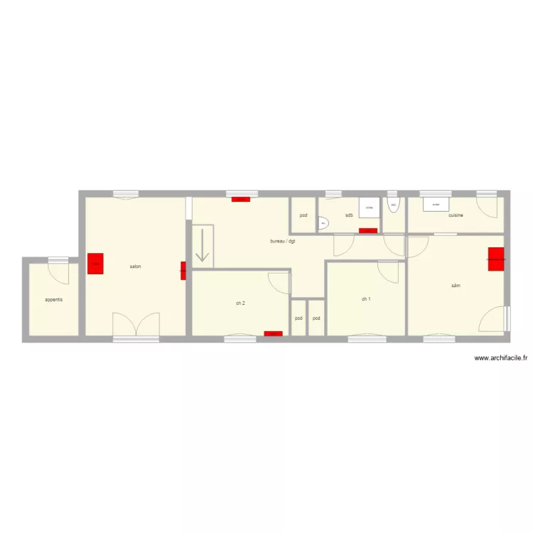 NEUENSCHWANDER. Plan de 