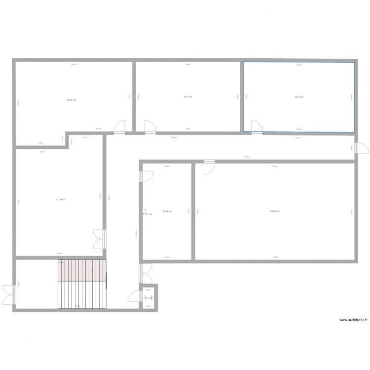 ISA. Plan de 0 pièce et 0 m2