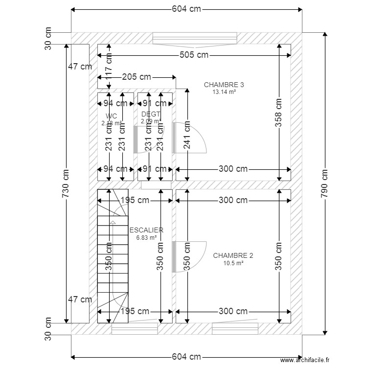 DUMAN ETAGE 2. Plan de 0 pièce et 0 m2