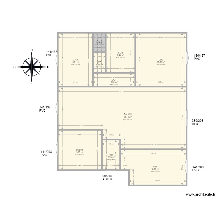 LEGOUBE. Plan de 0 pièce et 0 m2