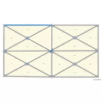 Sculpture Eliott quadruple croix