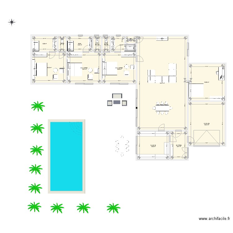 VillaSalyV1. Plan de 0 pièce et 0 m2