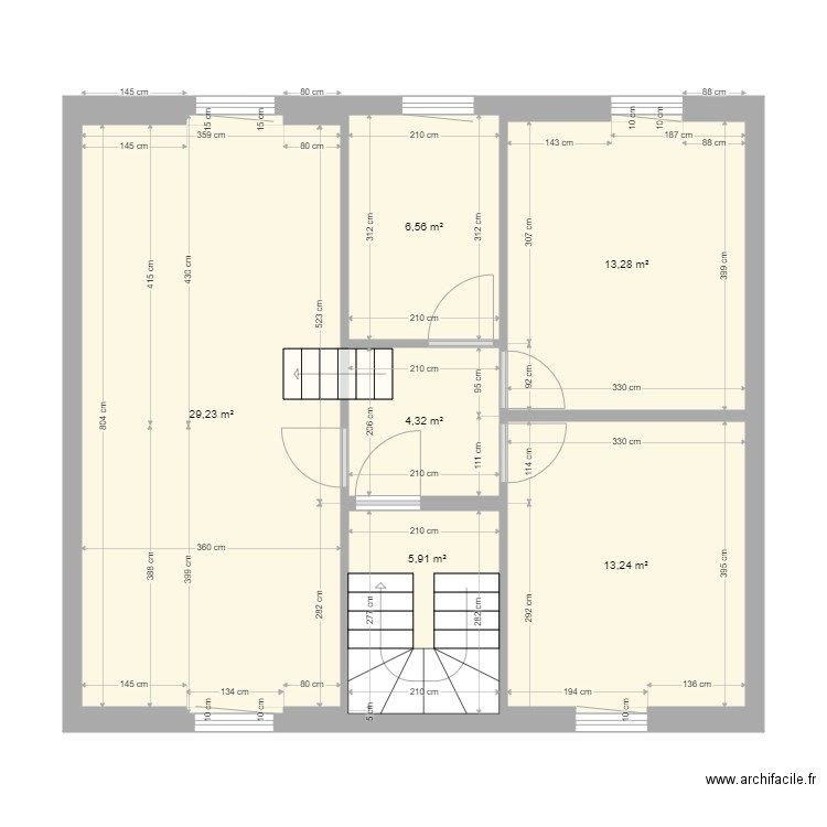 3eme . Plan de 0 pièce et 0 m2