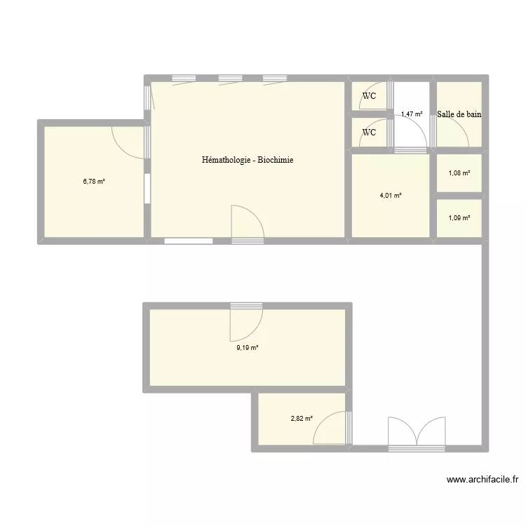 Laboratoire. Plan de Laboratoire. Plan de