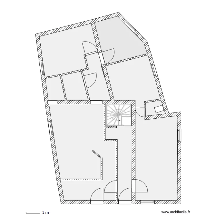 St lambert-rdc apr&egrave;s travaux . Plan de 