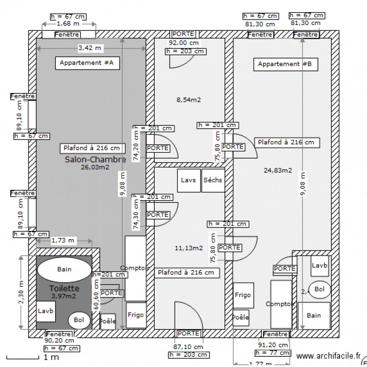 Plan Garon Sous-sol Full1. Plan de 0 pièce et 0 m2