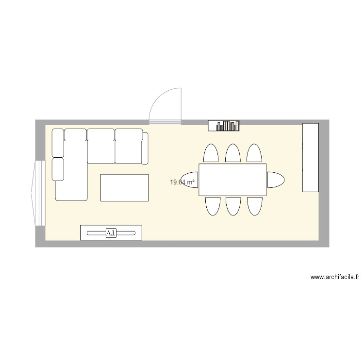 salon3. Plan de 0 pièce et 0 m2