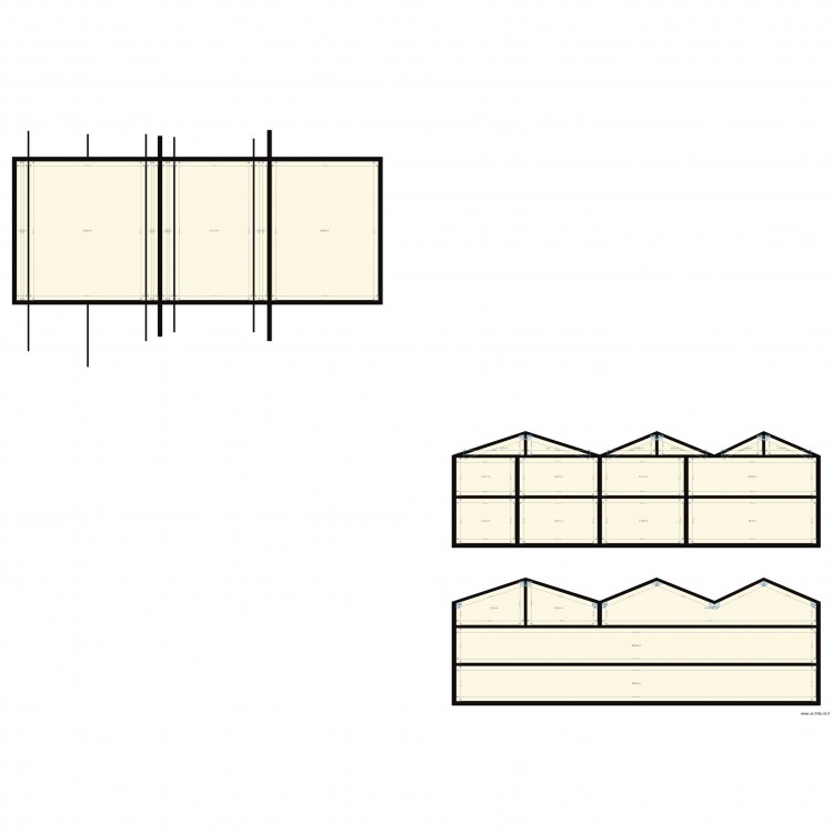 75 bvd george 5. Plan de 26 pièces et 551 m2