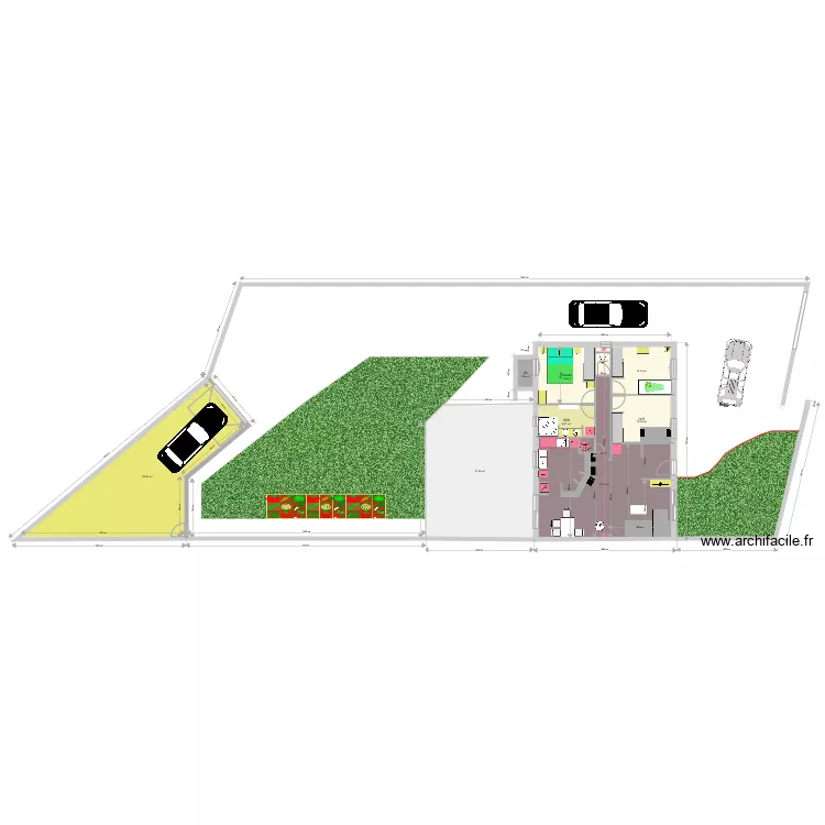 Plan général garage angle 3. Plan de Plan général garage angle 3. Plan de