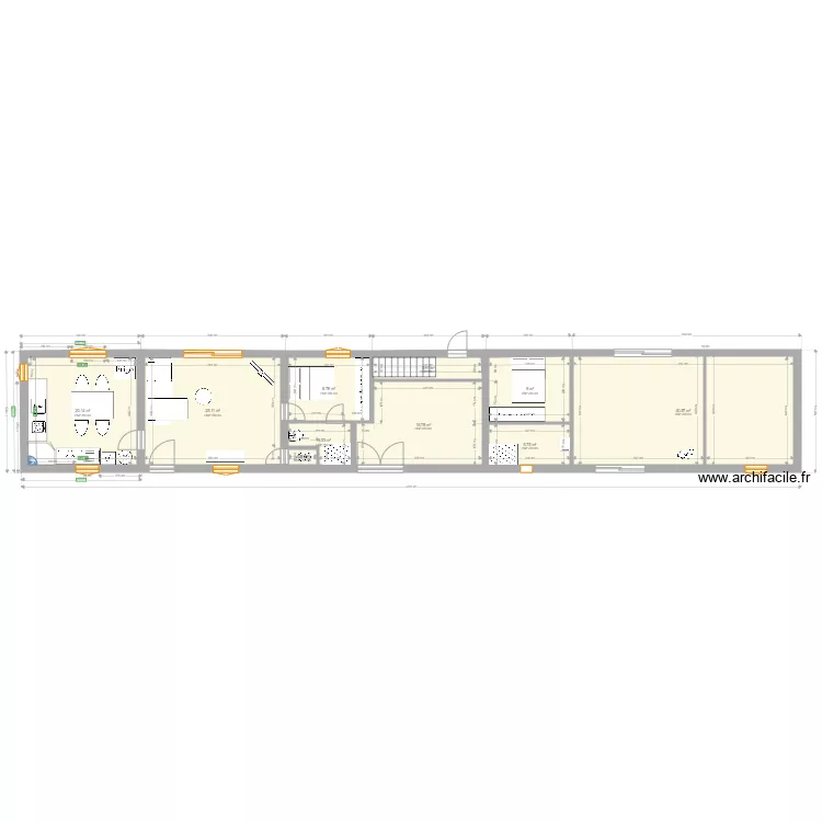 parisot bat c. Plan de 