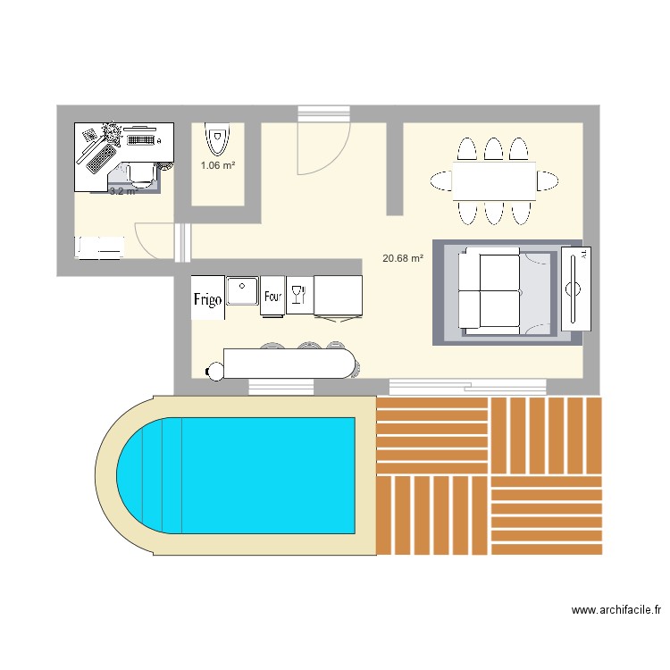 Maison rêve . Plan de 0 pièce et 0 m2