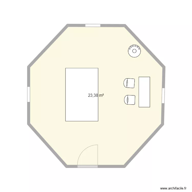 Salle de billard. Plan de Salle de billard. Plan de