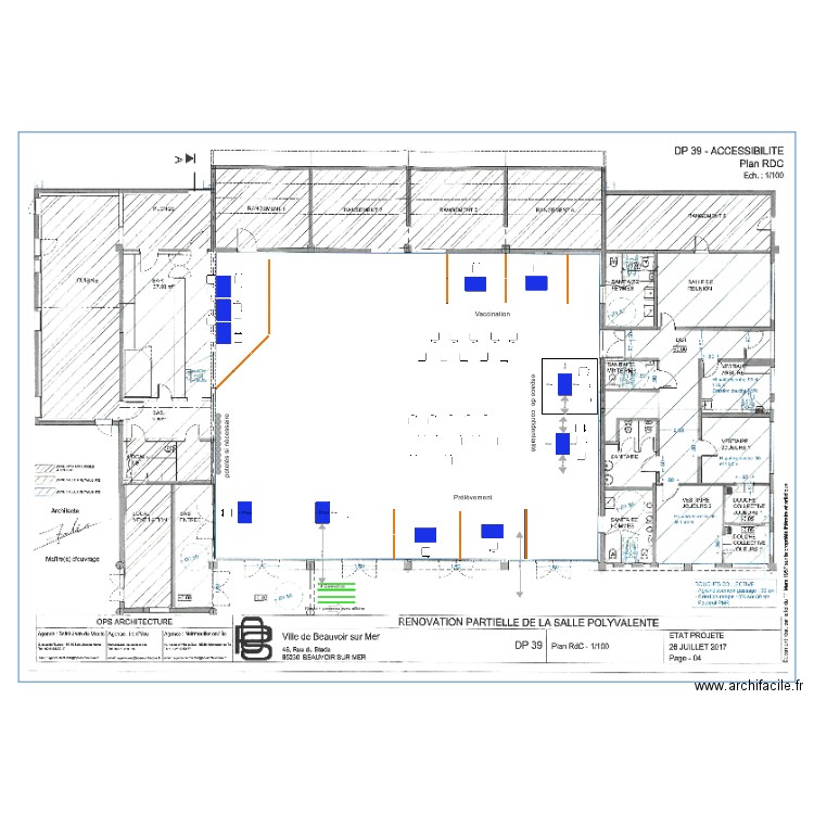 salle poly ARS. Plan de 0 pièce et 0 m2