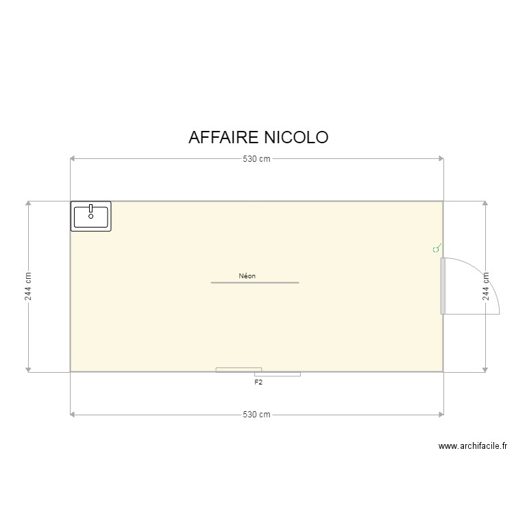 AFFAIRE NICOLO. Plan de 0 pièce et 0 m2